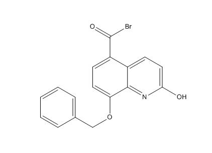 5-溴乙酰基-8-苄氧基-2-喹啉酮