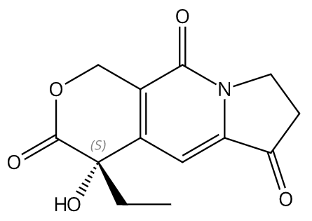  (S)-4-乙基-4-羟基-7,8-二氢-1H-吡喃O[3,4-F]吲哚嗪-3,6,10(4H)-酮