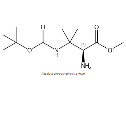 (S)-2-氨基-3-叔丁氧羰基氨基-3-甲基丁酸甲酯