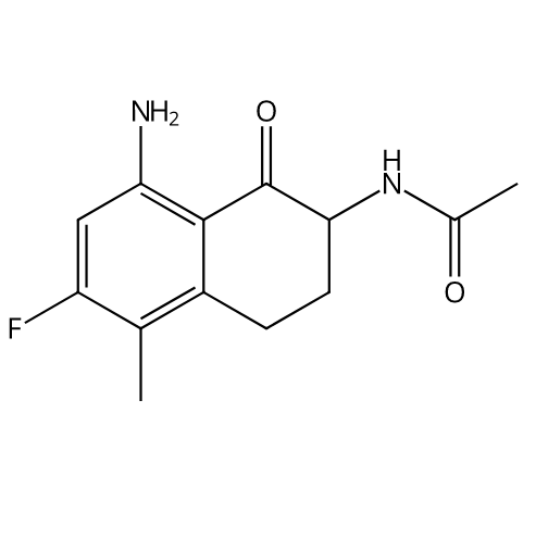 N-(8-氨基-6-氟-5-甲基-1-氧代-1,2,4-四氢萘-2-基)乙酰胺